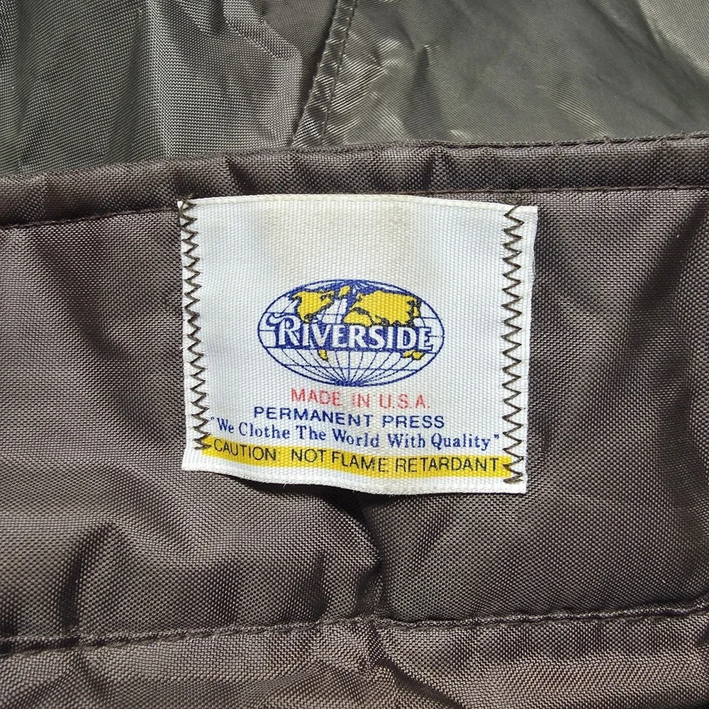 VTG Golden Fleece Industrial Outerwear‎ Jacket Men's 46 Green Quilted Lined USA